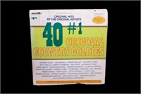 40 #1 Original Country Goldies Vinyl Record