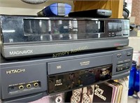 MAGNAVOX - HITACHI VHS PLAYERS