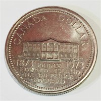 1873-1973 PEI Canada Dollar Coin