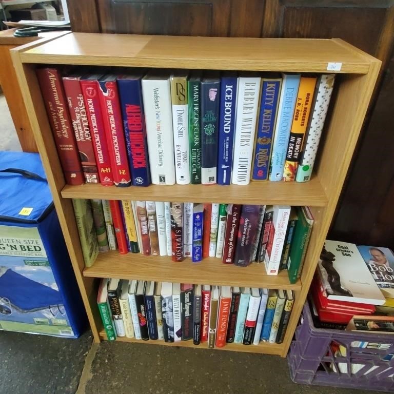 Book Shelf with Assorted Books