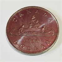 1986 Canada Dollar Coin