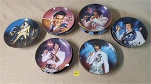 Lot of Elvis Presley Collectible Plates