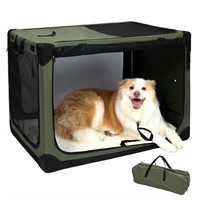 Pettycare 36 Inch Stainless Steel Collapsible Dog