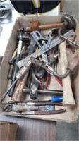 1- Tray of Assorted used tools.