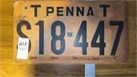 T PENNA T S18-447 cardboard plate
