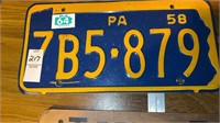 PA 7B5 -879  Plate