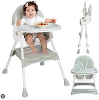 MJKSARE Baby High Chair, 3-in-1 Chairs for Babies