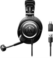 $229  Audio-Technica ATH-M50xSTS Headset, Black