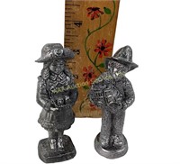 Michael A. Ricker Pewter Sculptures, Including