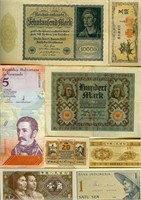 Mixed Dates 7 Mixed World Notes Some UNC