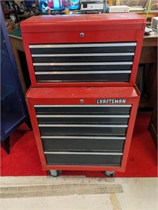 Craftsman Rolling Tool Box w/Contents