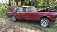 1965 Ford Mustang & Pallet of Parts