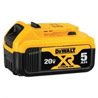 DEWALT $154 Retail Lithium-Ion 5.0Ah Battery 20V