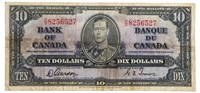 Bank of Canada 1937 $10 "RD" (527)