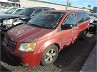 2009 Dodge Grand Caravan 1D8HN44EX9B508092 Red