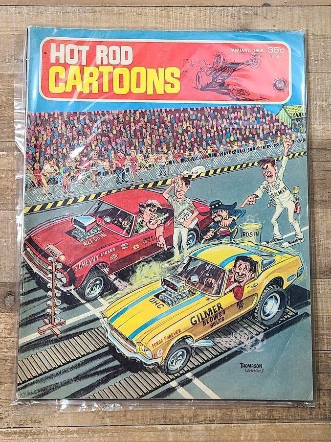 Hot Rod Cartoons January 1968 comic