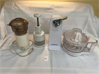 4 Piece Small Kitchen Appliences