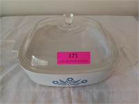 Corning Ware casserole with lid