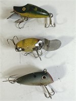 wooden fishing lure lot