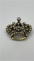 Crown Brooch