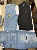 3-LADIES JEANS 1-30X32 , 1-31X32 & 1-32X32