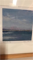 “Hage in the Bay” Watercolor by Nessa Sales 2010,