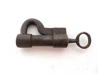 P shaped Lock w/ key