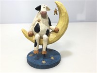 Cow on the Moon Figurine