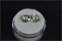 3.35 Ct. Round Brilliant Cut Sapphire Gemstones