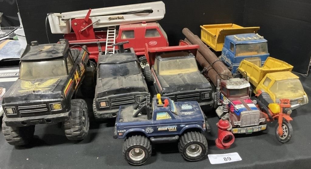Tonka Toy Trucks, Log Hauler Truck.