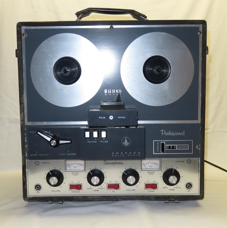 Emerson Solid State Stereophonic Reel to Reel