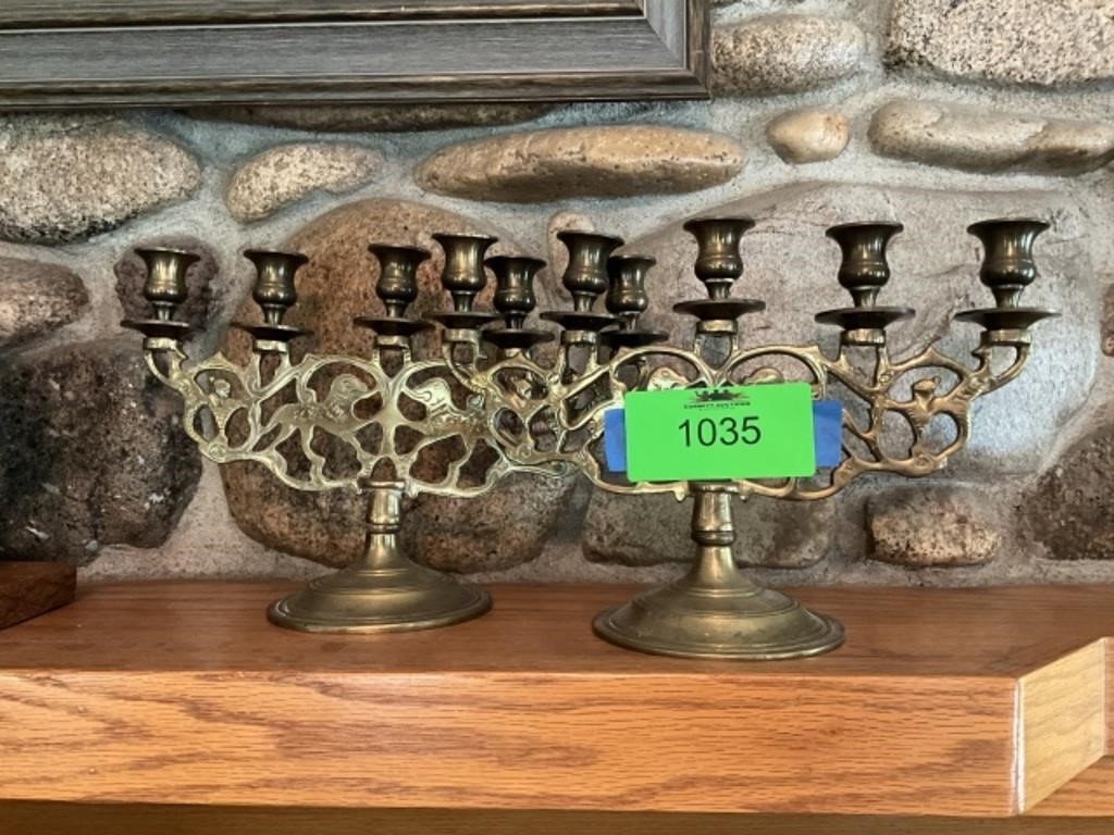 2x Candle Holders