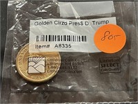 Presidential $1 Donald Trump Button