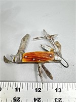 Small vintage Korium multi tool pocket knife