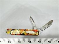Vintage Kent pocket knife end of day celluloid