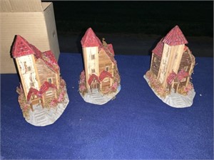 three model houses