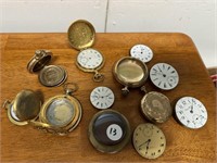 ASST. POCKET WATCHES FOR PARTS