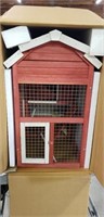 Red Barn chicken coop,small