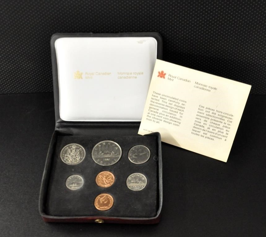 1980 coin set, see pics