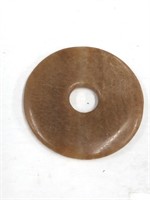 Tiger Jasper, 35 mm, stone donuts. 75 pieces