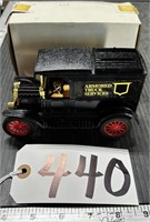 1913 Model T Van Die Cast Bank Incorrect Box