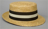 Stetson Straw Hat - Size 6 7/8 - West Germany
