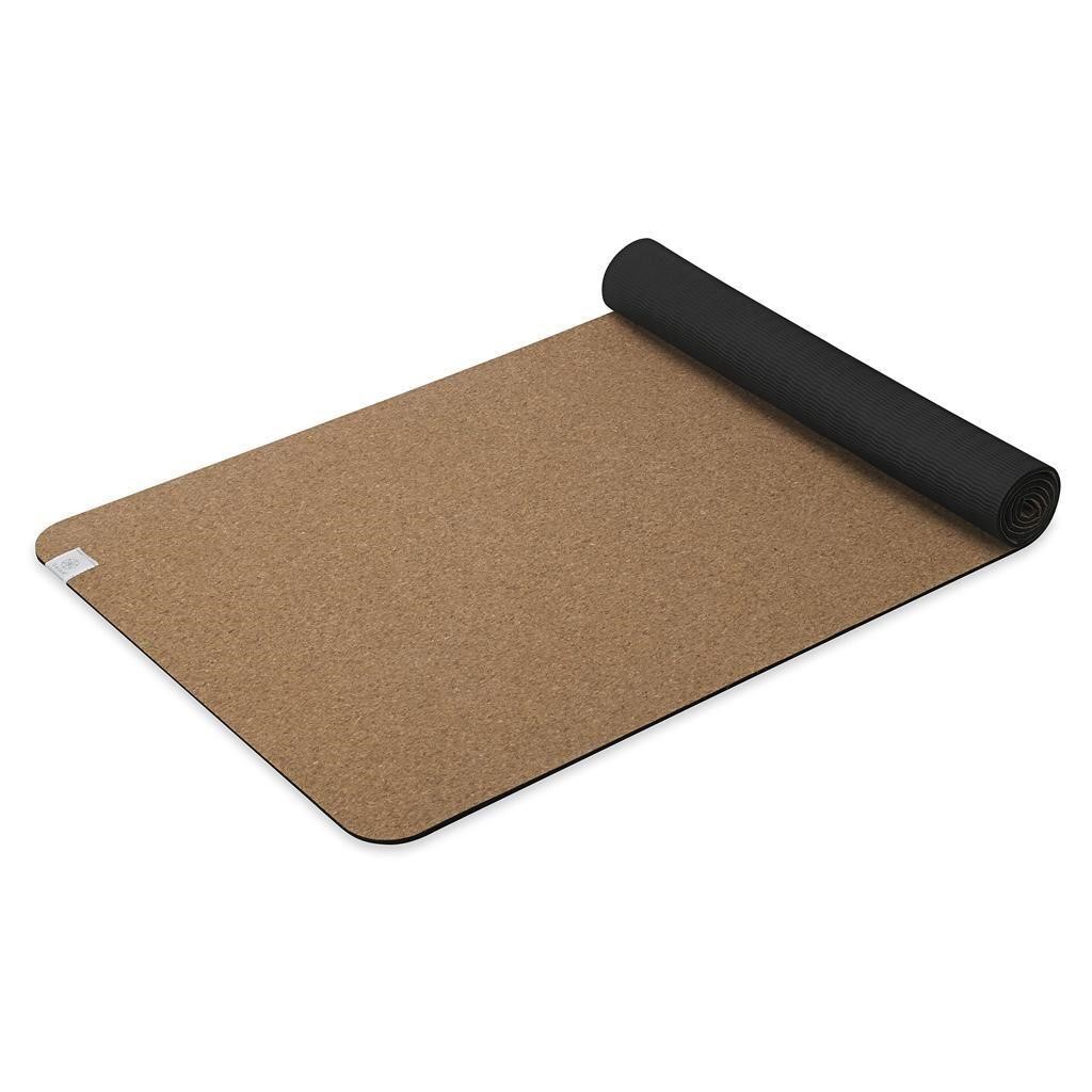 Gaiam Cork Yoga Exercise Mat   Natural