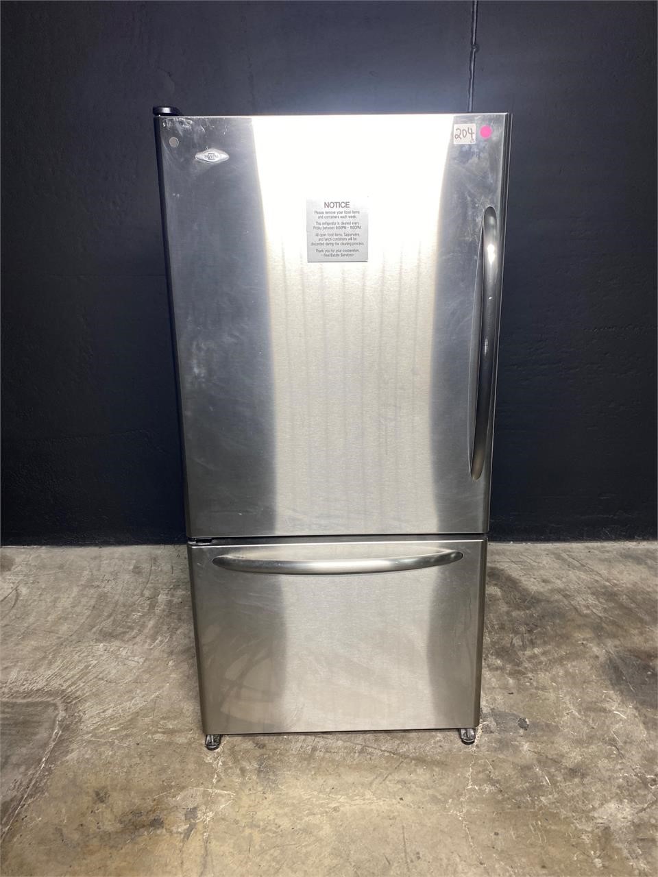 MAYTAG MBL2256KES bottom freezer refrigerator