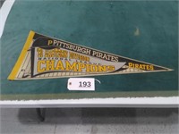 1991 Pirates Division Champs Pennant