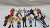 12 wrestling figures