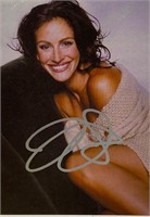 Autograph Julia Roberts Postcard