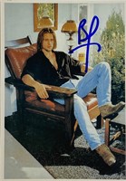 Autograph Brad Pitt Postcard