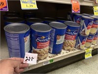 Large Quanity of Chicken and Dumplins & Broth Cans