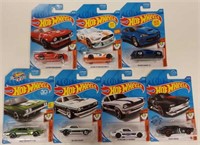 Hot-Wheels 2017 - 7 Cars Muscle Mania- Two